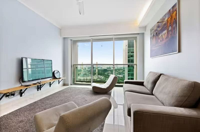 Service Residence for Rent at Solaris Dutamas - Su Cheng - Living Room - PropertyGuru.com.my