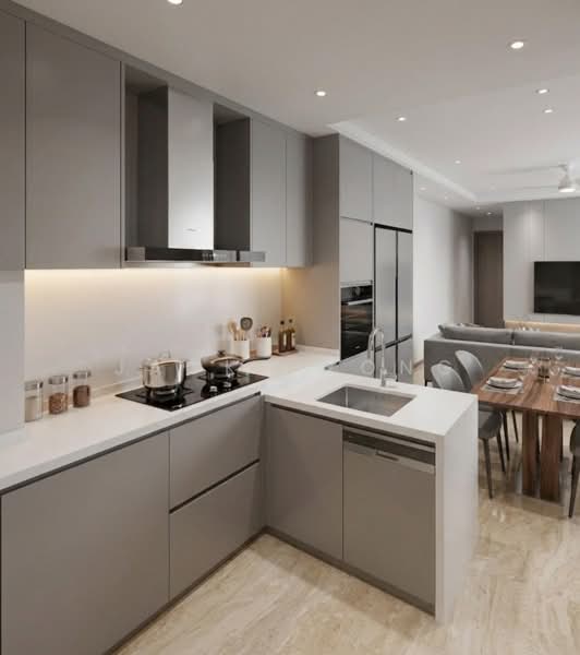 Servis Apartment untuk Disewa di Lucentia Residences - Jacky Yong - Kitchen - PropertyGuru.com.my