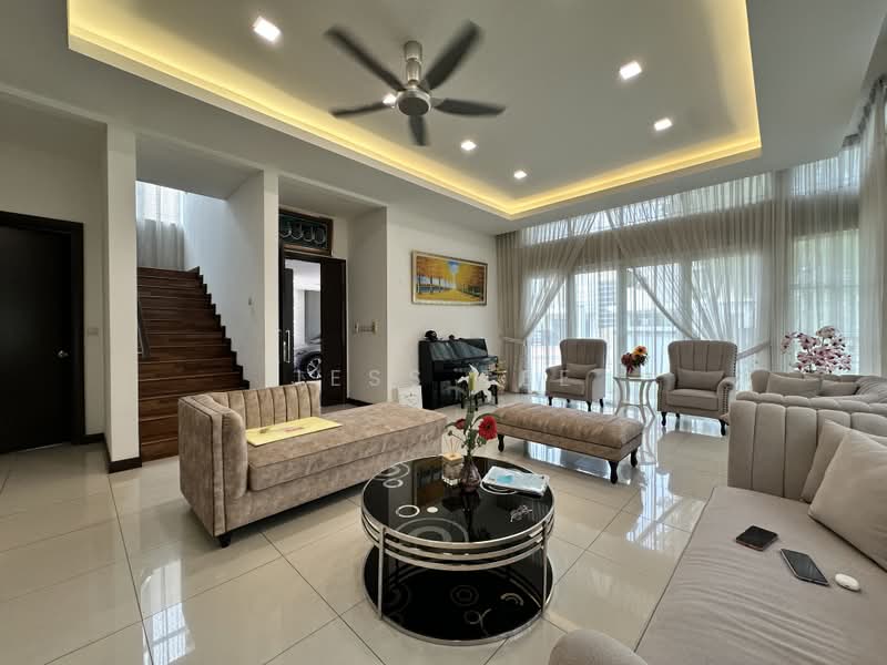 Bungalow for Sale in Setia Eco Park (Setia Alam) - Jess Tee - Living Room - PropertyGuru.com.my