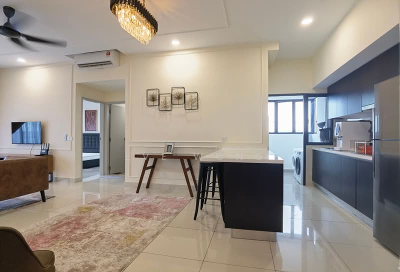 Service Residence for Rent at Setia City Residences - Eve Wong - Living Room - PropertyGuru.com.my