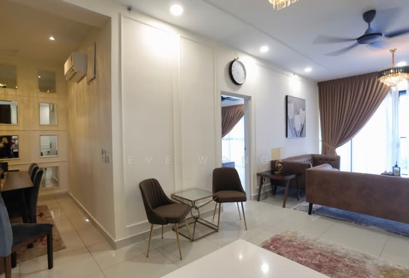 Service Residence for Rent at Setia City Residences - Eve Wong - Living Room - PropertyGuru.com.my