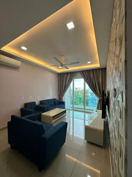 Servis Apartment untuk Dijual di Seasons Amara Larkin - Jasmond Koh - Living Room - PropertyGuru.com.my