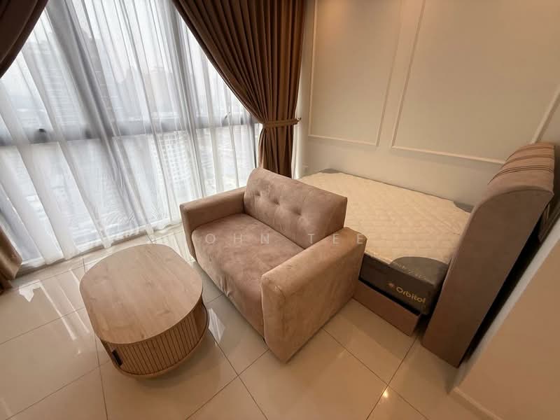 Service Residence for Rent at Majestic Residence - John Tee - Living Room - PropertyGuru.com.my