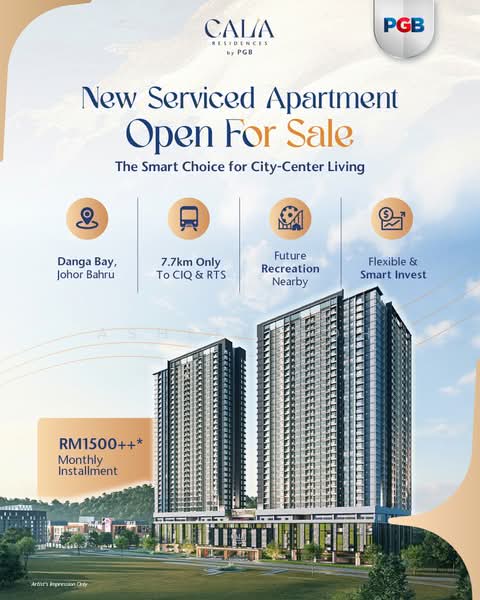Servis Apartment untuk Dijual di Calia Residences by PGB - Ashley Goh - Exterior - PropertyGuru.com.my