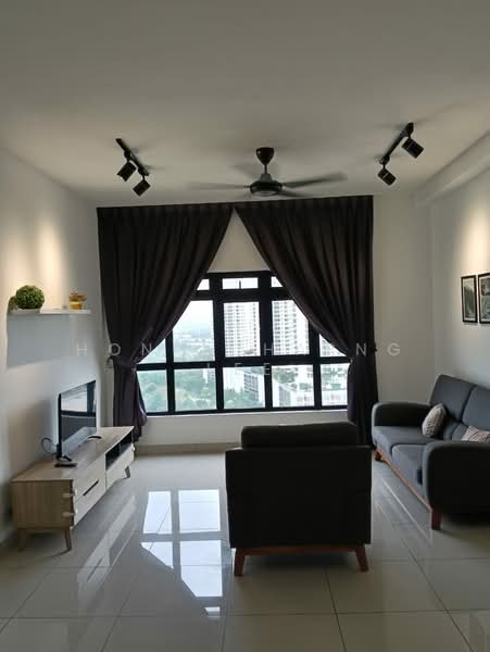 Kondominium untuk Disewa di Meridin Suites Residences @ The Meridin - Hong Charng Lee - Living Room - PropertyGuru.com.my