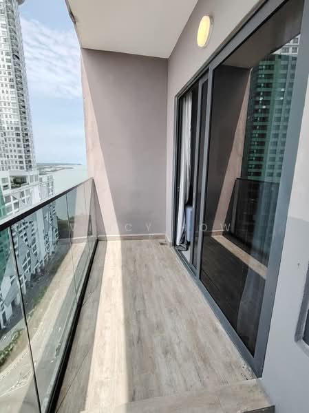 Servis Apartment untuk Disewa di Imperio Residence - Vincy How - Balcony - PropertyGuru.com.my