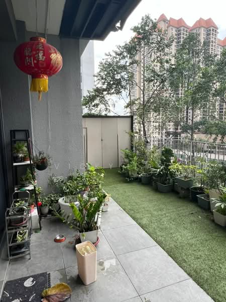 Servis Apartment untuk Disewa di The Era @ Duta North - Vicky Tay - Balcony - PropertyGuru.com.my