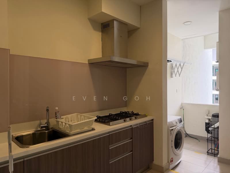 Kondominium untuk Disewa di The LIGHT COLLECTION II - Even Goh - Wet Kitchen - PropertyGuru.com.my