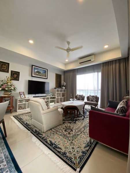 Service Residence for Sale at Tropicana Gardens - Tom Lee - Living Room - PropertyGuru.com.my