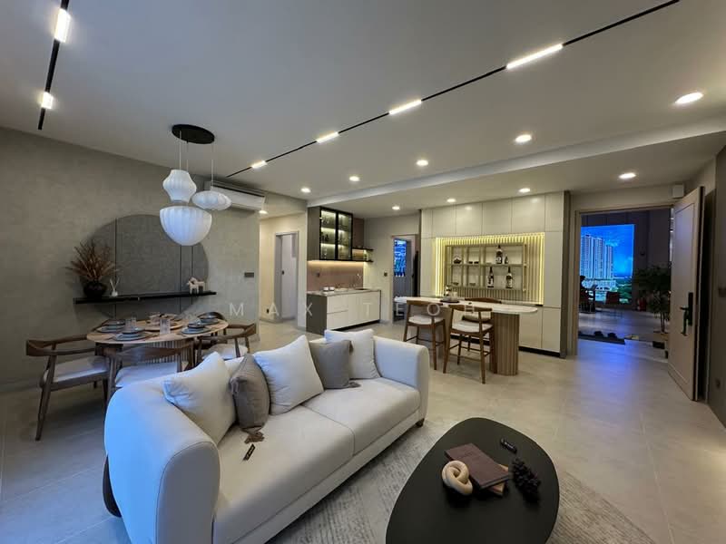 Servis Apartment untuk Dijual di Binastra Cochrane - Max Teoh - Living Room - PropertyGuru.com.my