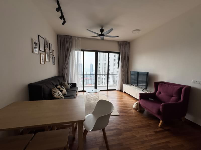 Servis Apartment untuk Disewa di The Tamarind - Ray Fun - Living Room - PropertyGuru.com.my