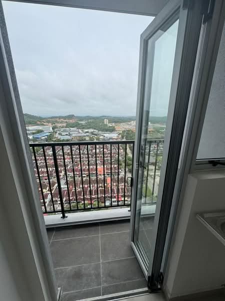 Servis Apartment untuk Dijual di Midas @ Seri Alam - May Lee - Balcony - PropertyGuru.com.my