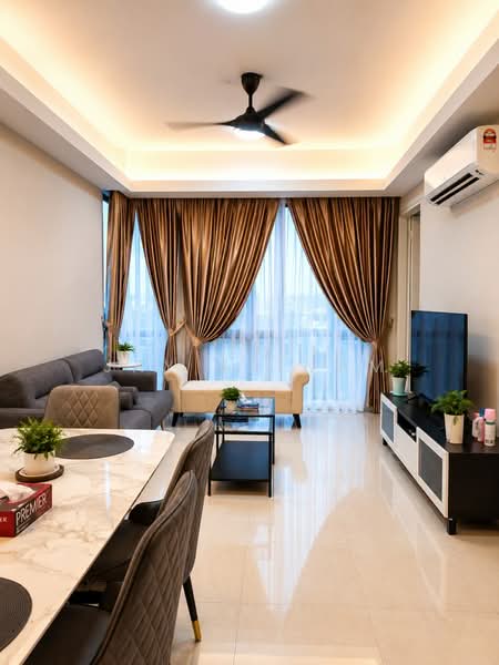 Servis Apartment untuk Disewa di The Sentral Suites - Jay Selvam - Living Room - PropertyGuru.com.my