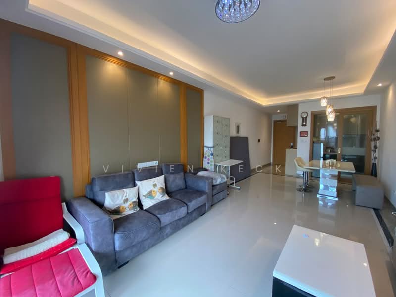 Pangsapuri untuk Dijual di R&F Princess Cove Phase 1 - Vivien Keck - Living Room - PropertyGuru.com.my
