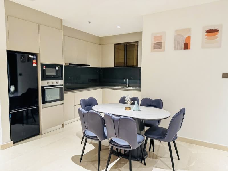 Servis Apartment untuk Dijual di Marriott Residence @ Gurney - Vivian Cheong - Kitchen - PropertyGuru.com.my
