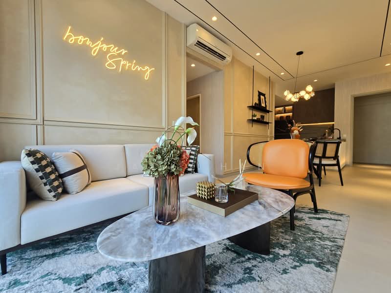 Servis Apartment untuk Dijual di Sunway Cochrane - Jacky Han - Living Room - PropertyGuru.com.my