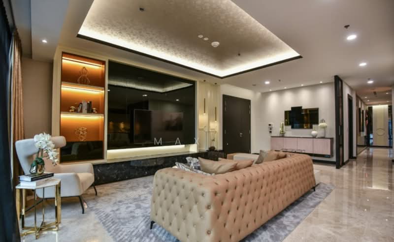 Servis Apartment untuk Dijual di Divine KLCC - Max . - Living Room - PropertyGuru.com.my