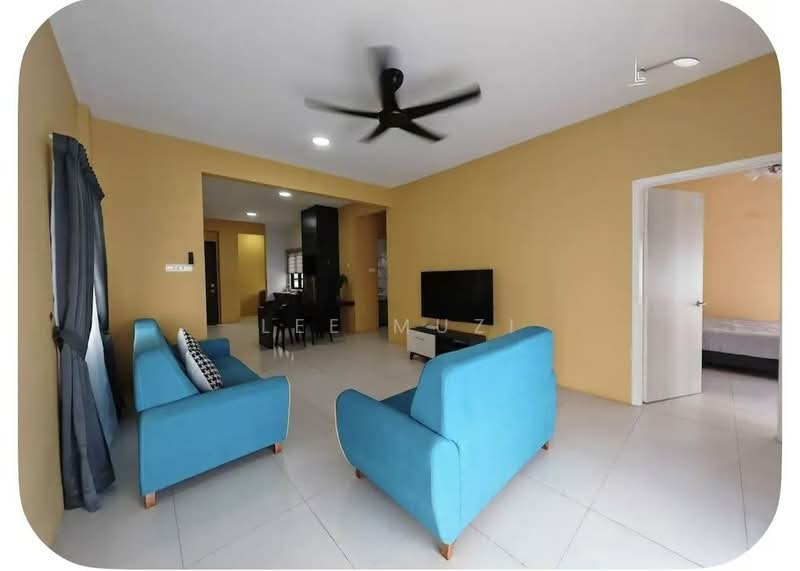 Kondominium untuk Disewa di Treetops Residence - Lee Muzi - Living Room - PropertyGuru.com.my