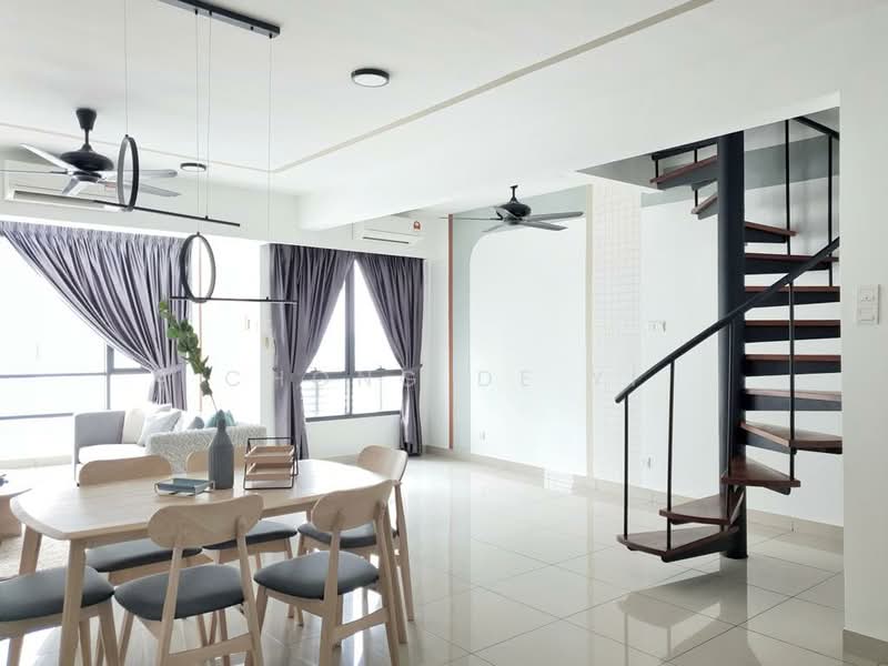 Service Residence for Sale at Flexis @ One South - Chong De Yi - Living Room - PropertyGuru.com.my