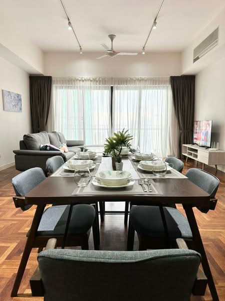 Service Residence for Sale at The Mews - Michael Ho - Living Room - PropertyGuru.com.my