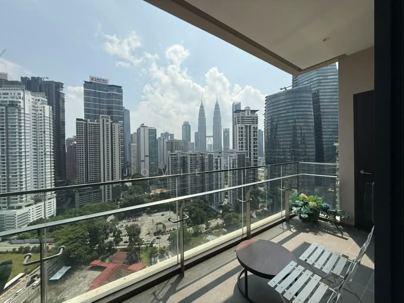 Service Residence for Sale at The Manor - Jovie Lim - Balcony - PropertyGuru.com.my