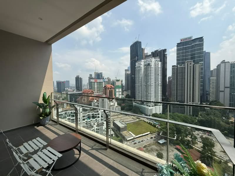 Service Residence for Sale at The Manor - Jovie Lim - Balcony - PropertyGuru.com.my