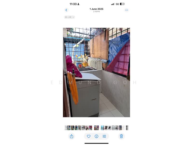 Flat for Rent at Taman Sri Manja - Edmund Goh - Balcony - PropertyGuru.com.my