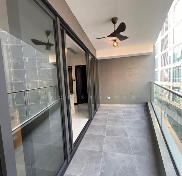 Service Residence for Rent at Skylon Residences - Hooi Karlmen - Balcony - PropertyGuru.com.my