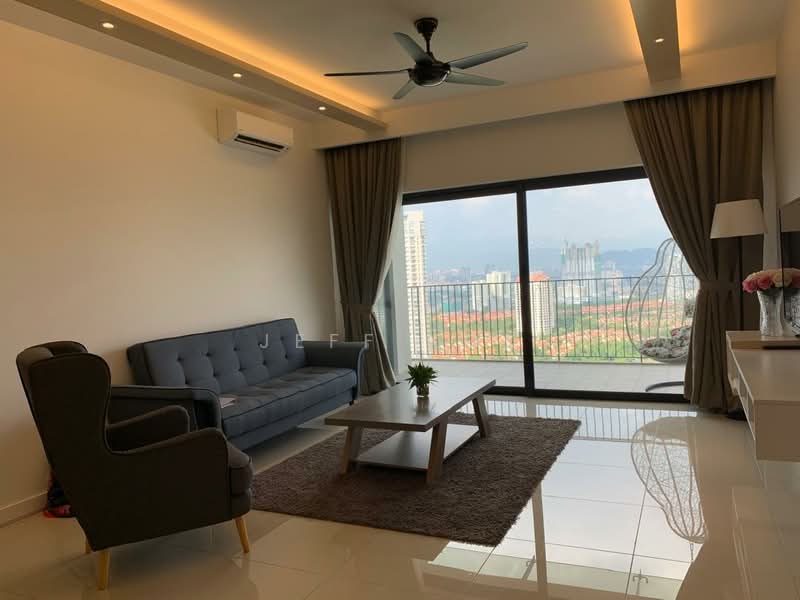 Kondominium untuk Disewa di One Central Park - Jeff Kok - Living Room - PropertyGuru.com.my