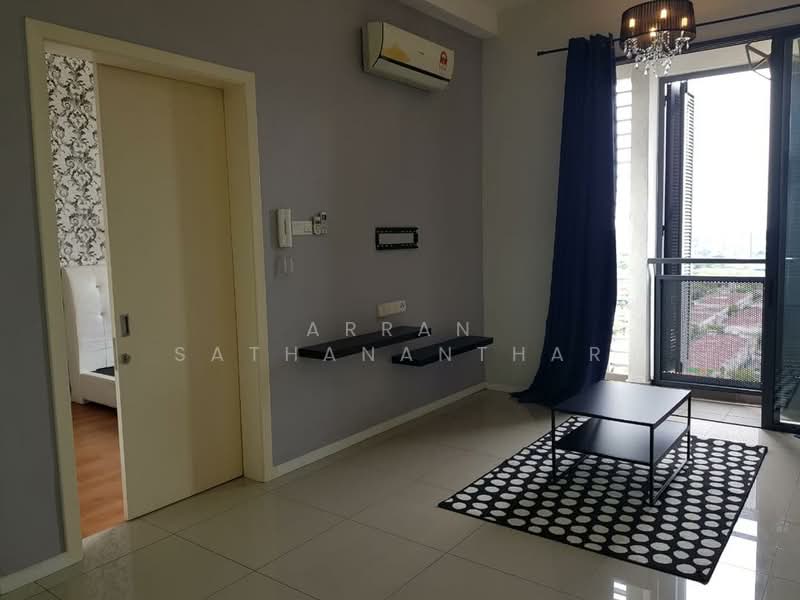 Service Residence for Sale at KU Suites - Arran Sathananthar - Living Room - PropertyGuru.com.my