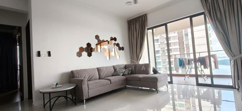 Kondominium untuk Disewa di Bay Laurel @ Country Garden Danga Bay - Soon Siang - Living Room - PropertyGuru.com.my