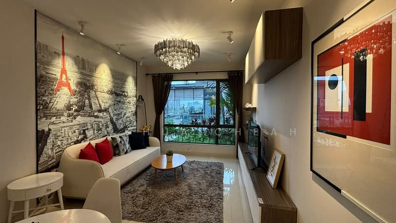 Service Residence for Sale at Baron Residence @ Lake City - Joshua Cheah - Living Room - PropertyGuru.com.my