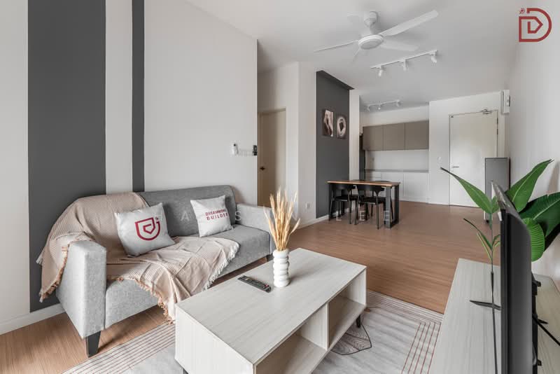 Servis Apartment untuk Disewa di Maxim Risen - Hanson Lee - Living - PropertyGuru.com.my