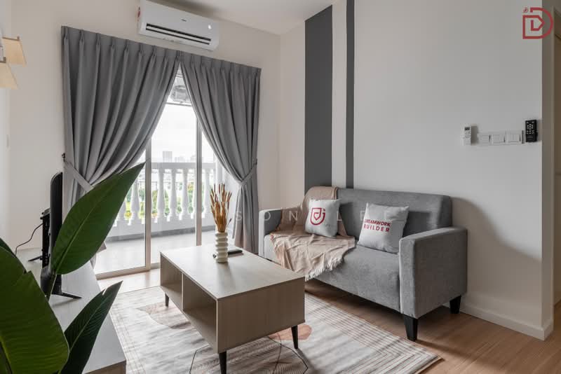 Servis Apartment untuk Disewa di Maxim Risen - Hanson Lee - Living - PropertyGuru.com.my
