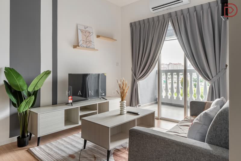 Servis Apartment untuk Disewa di Maxim Risen - Hanson Lee - Living - PropertyGuru.com.my