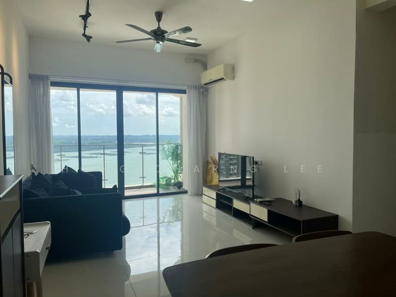 Kondominium untuk Disewa di Amberside @ Country Garden Danga Bay - Hong Charng Lee - Living Room - PropertyGuru.com.my