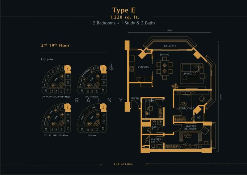 Servis Apartment untuk Disewa di The Atrium - Rainy Kee - PropertyGuru.com.my