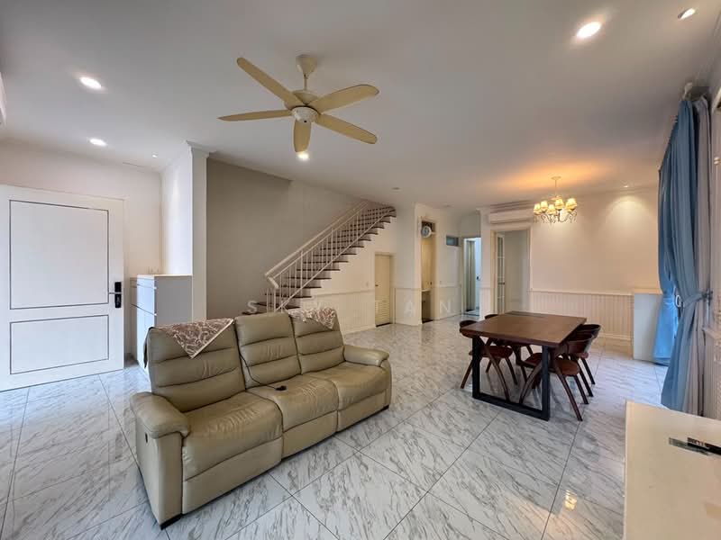 Rumah Kluster untuk Disewa di Eco Spring (Johor Bahru) - Sky Tan - Living Room - PropertyGuru.com.my
