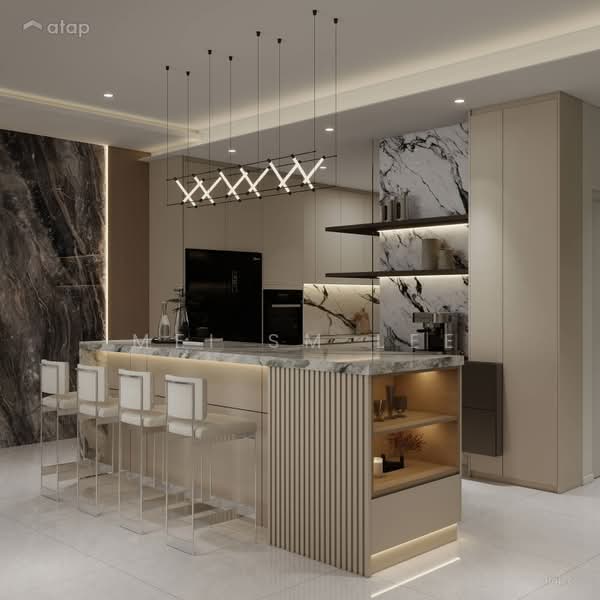 Rumah Banglo untuk Dijual di Bandar Sungai Long (Selangor) - Mei SM Lee - Twin Palms, Sungai Long Kitchen - PropertyGuru.com.my