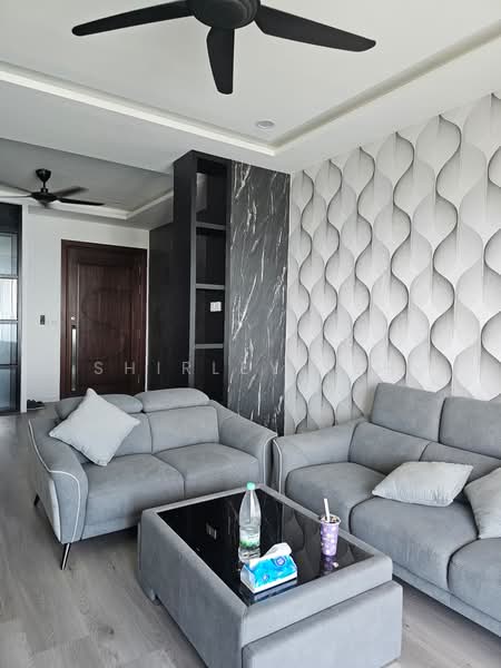 Condominium for Rent at Queens Residences Q1 @ Queens Waterfront - Shirley Teh - Living Room - PropertyGuru.com.my