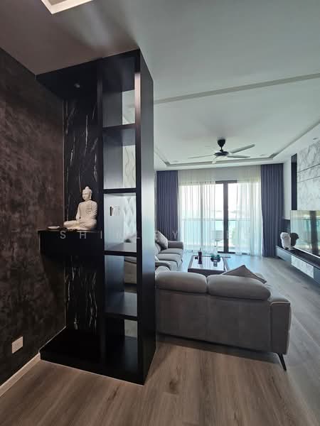 Condominium for Rent at Queens Residences Q1 @ Queens Waterfront - Shirley Teh - Living Room - PropertyGuru.com.my