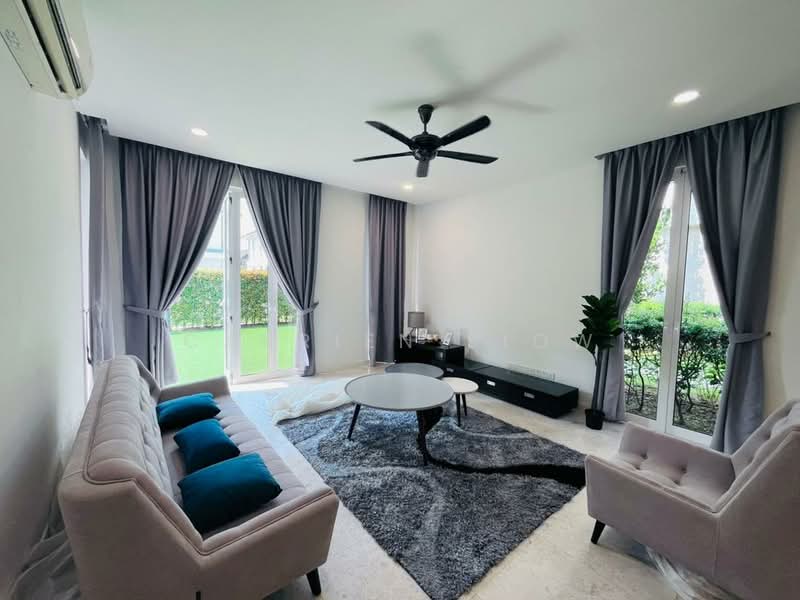 Rumah Teres 4 Tingkat untuk Disewa di Puteri Harbour (Iskandar Puteri (Nusajaya)) - Carrien Siow - Living Room - PropertyGuru.com.my