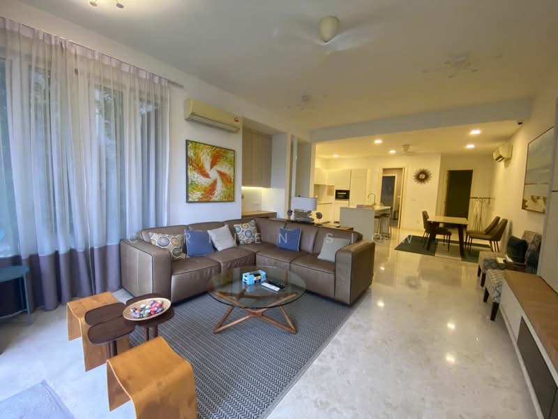Rumah Teres 4 Tingkat untuk Disewa di Puteri Harbour (Iskandar Puteri (Nusajaya)) - Carrien Siow - Living Room - PropertyGuru.com.my