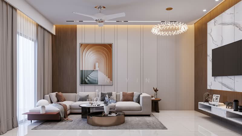 Rumah Teres 2-Tingkat untuk Dijual di Puteri Harbour (Iskandar Puteri (Nusajaya)) - YIN YIN - Living Room - PropertyGuru.com.my