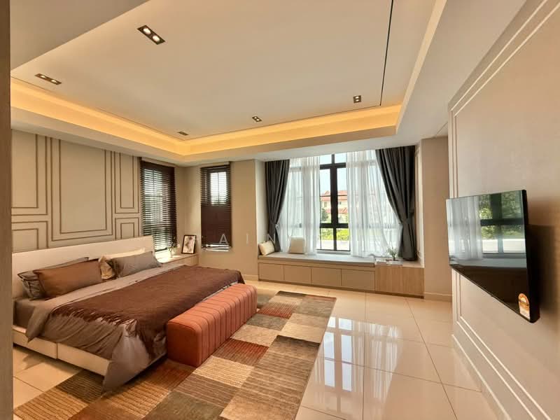 Rumah Berkembar untuk Dijual di Sungai Ara (Penang) - Rain Yu - Master Bedroom - PropertyGuru.com.my