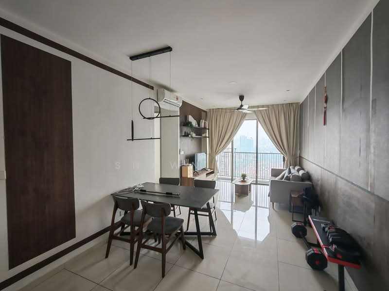 Servis Apartment untuk Disewa di Kenwingston Platz - Shawn Lee - Living Room - PropertyGuru.com.my