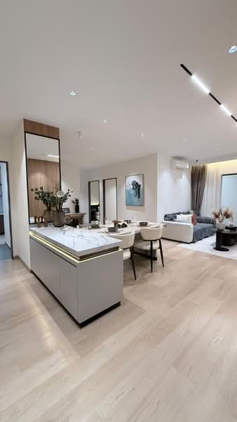 Condominium for Sale at Armani Residence Sg Long - Chi Lin Ling - Living Room - PropertyGuru.com.my