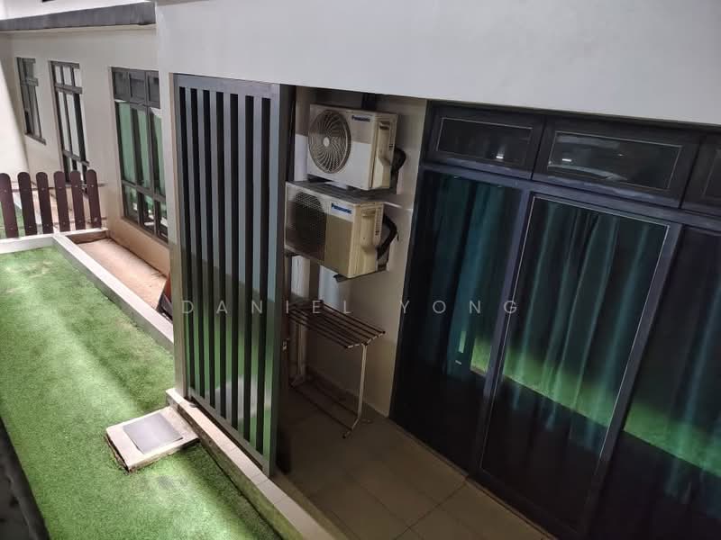 Service Residence for Sale at D'Secret Garden (Pangsapuri Kempas Indah) - Daniel Yong - Balcony - PropertyGuru.com.my