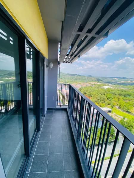 Service Residence for Rent at Sensory Residence @ Southville City - Siti Haila - Balcony - PropertyGuru.com.my