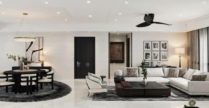 Service Residence for Rent at Crown Residences @ Pavilion Damansara Heights - Abby Tan - Living Room - PropertyGuru.com.my